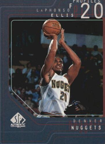 1997 SP Authentic LaPhonso Ellis #P4 card
