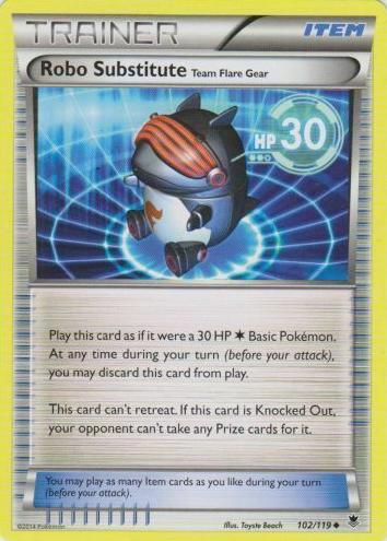 Robo Substitute 2014 Pokemon XY Phantom Forces