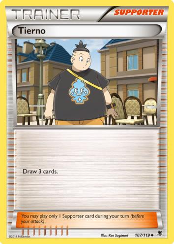 Tierno 2014 Pokemon XY Phantom Forces