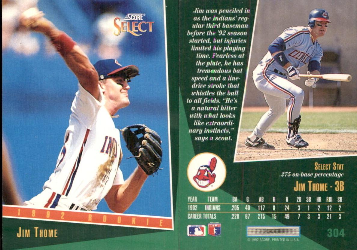 1993 Jim Thome #304