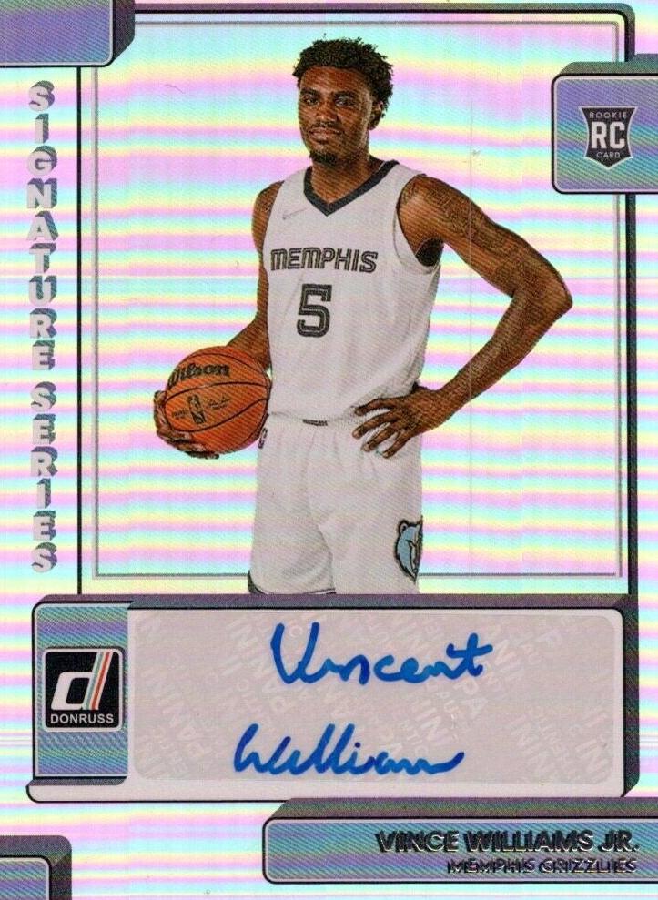 2022 Panini Donruss Vince Williams Jr. #SS-VMJ card