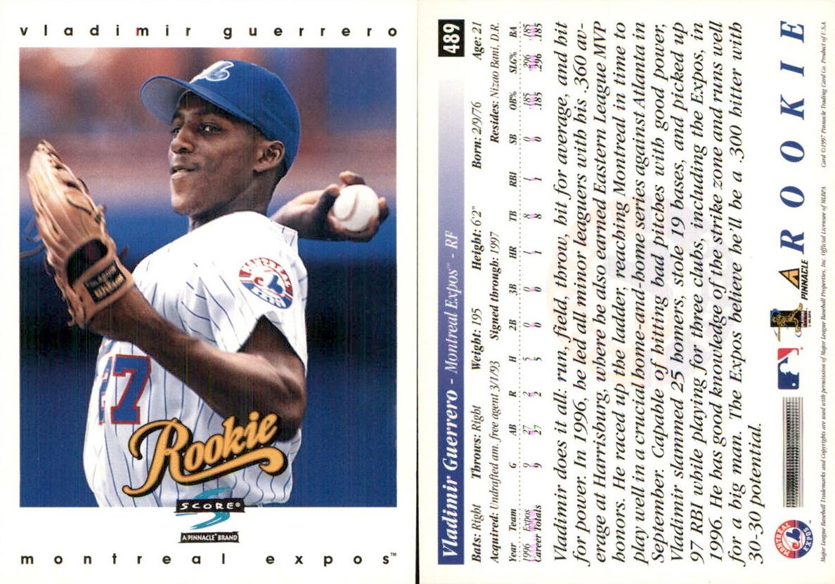 1997 Vladimir Guerrero #489