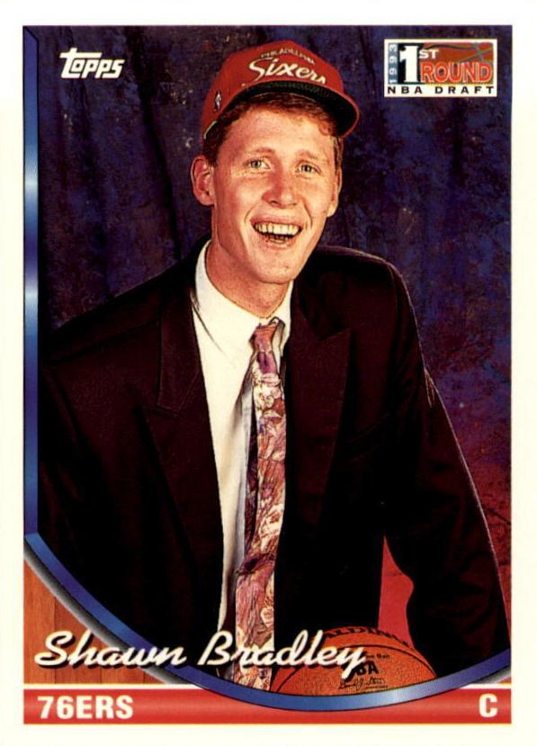 1993 Topps Shawn Bradley #41 card
