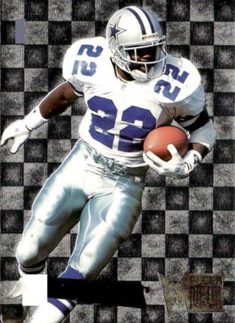 1995 Fleer Metal Emmitt Smith #42 card