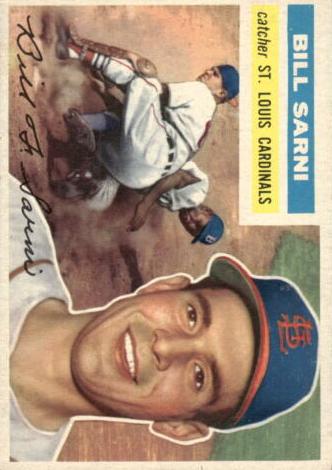 1956 Topps Bill Sarni #247 card