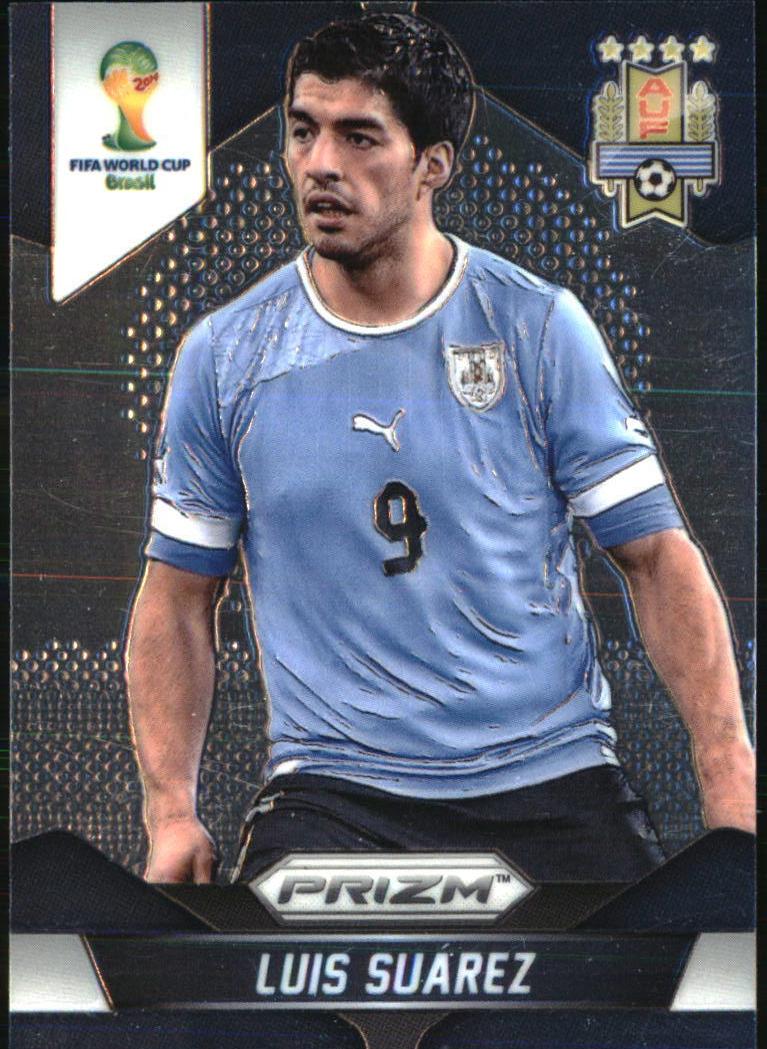 2014 Panini Prizm World Cup Luis Suarez [Black] #194 card