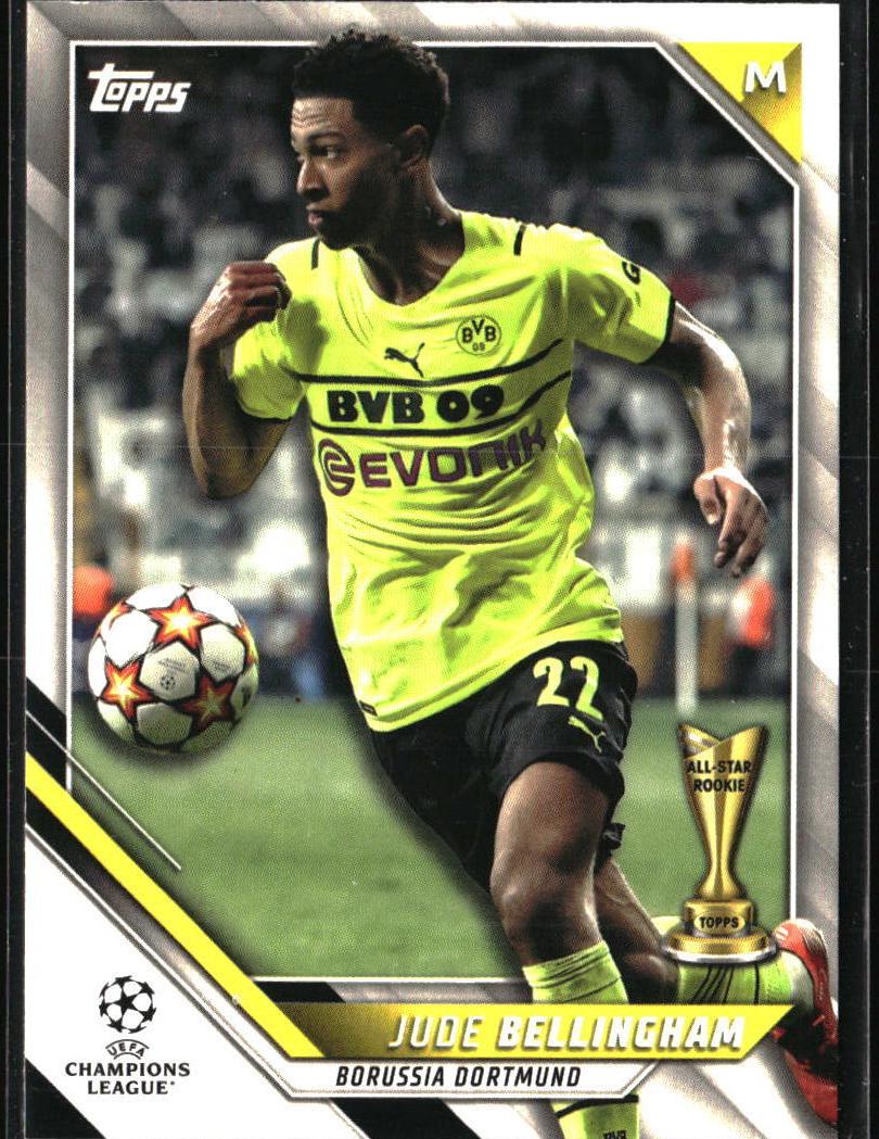 2021 Topps UEFA Champions League Jude Bellingham #14 card