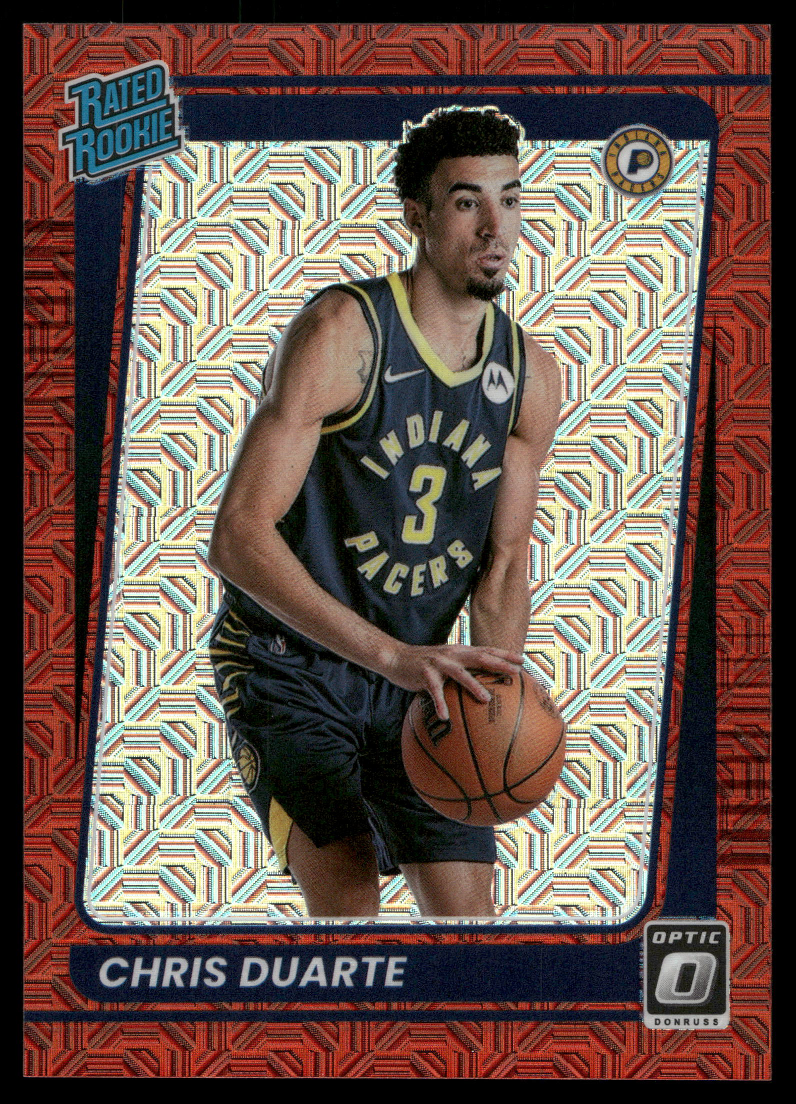 2021 Chris Duarte [Choice Red] #173