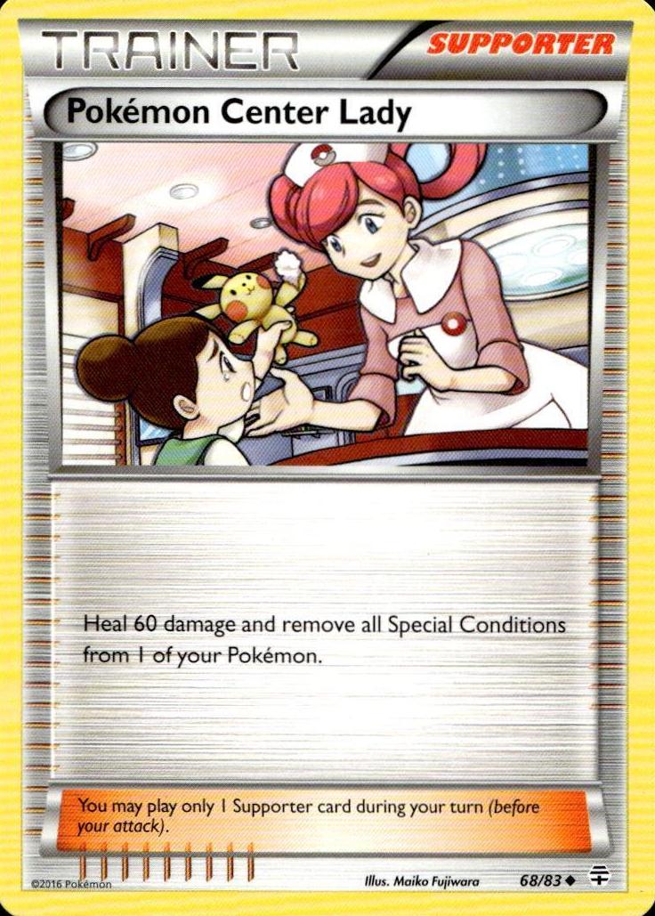 Pokemon Center Lady 2014 Pokemon XY Flashfire