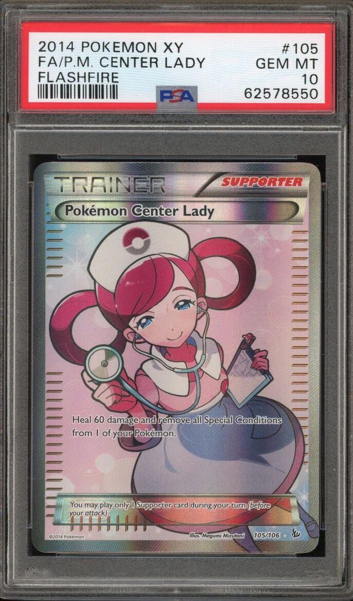 Pokemon Center Lady - 2014 Pokemon XY Flashfire