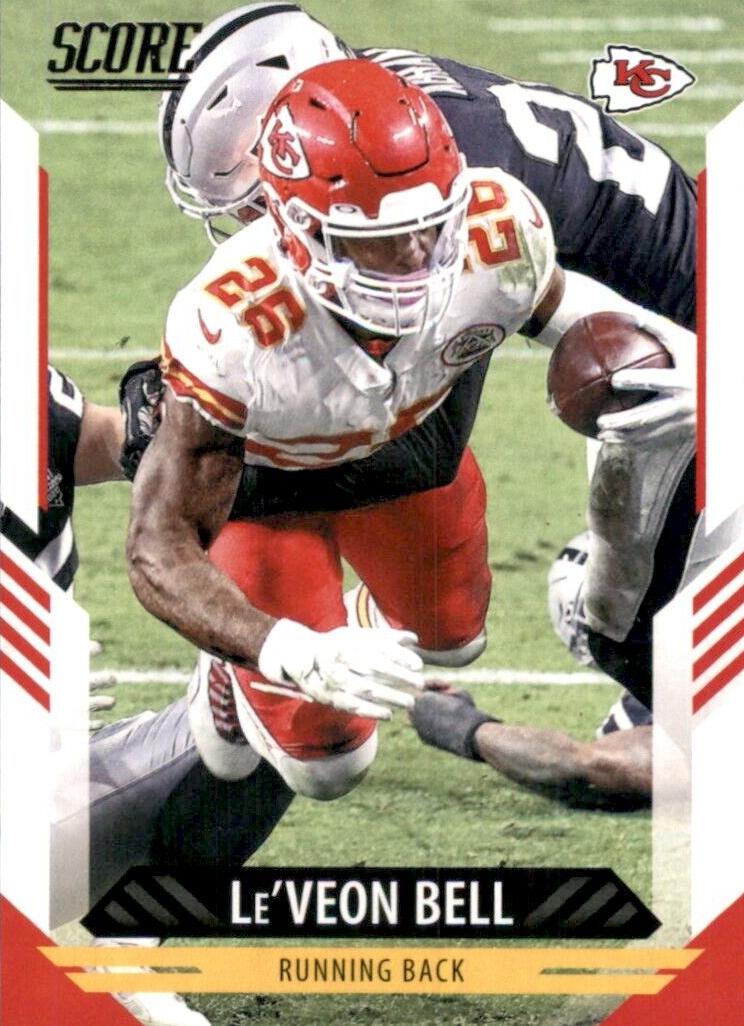 2021 Panini Score Le'Veon Bell #4 card