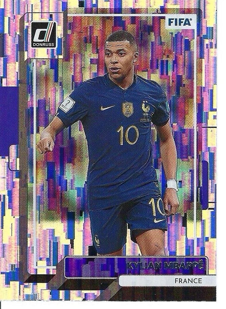 2022 Panini Donruss Kylian Mbappe [Silver] #51 card