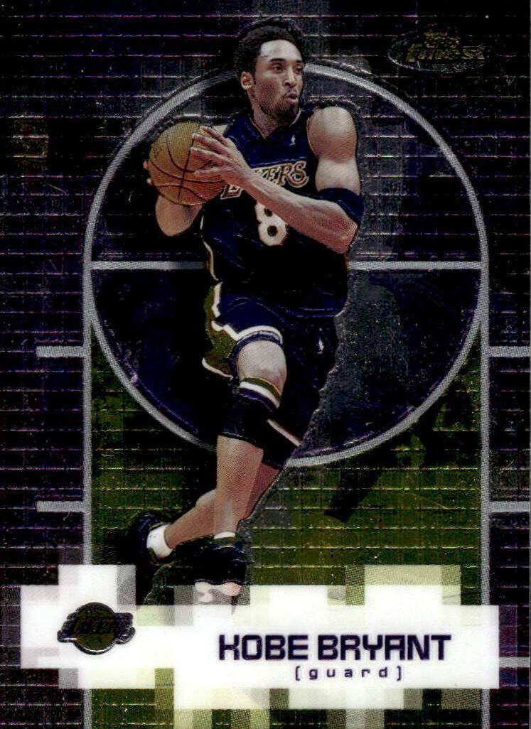 2000 Topps Topps Finest #8 Kobe Bryant front