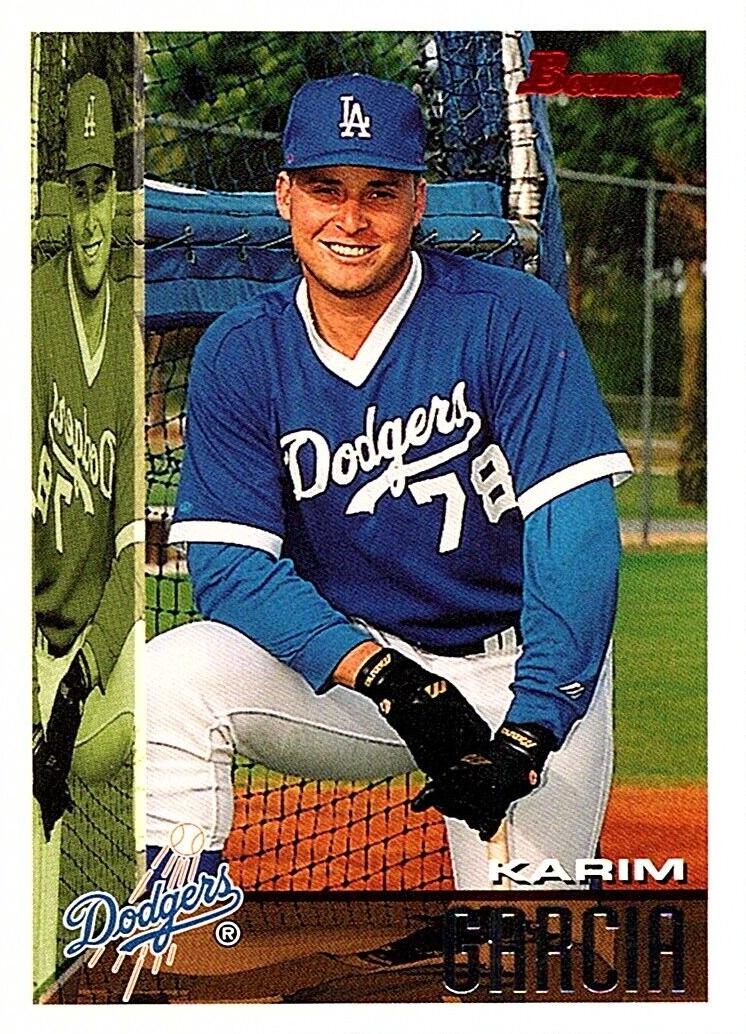 1995 Bowman Karim Garcia #92 card