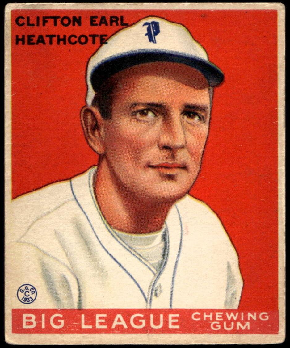 1933 Cliff Heathcote #115