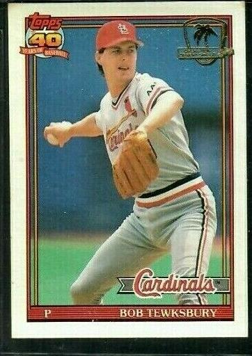 1991 Bob Tewksbury #88