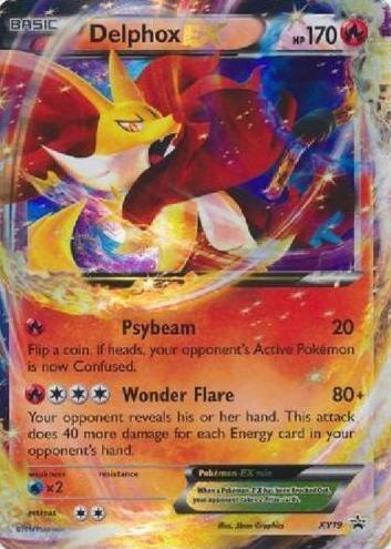 Delphox 2013 Pokemon XY Kalos Starter