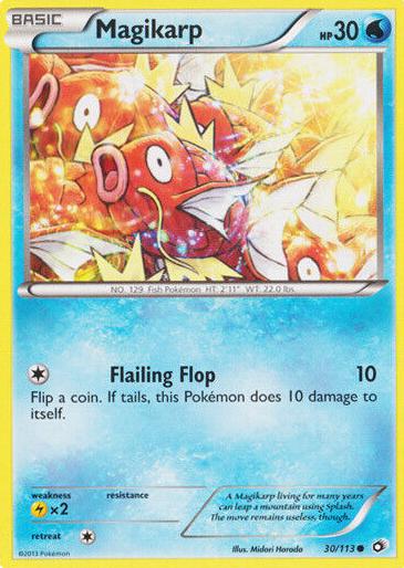 Magikarp 2013 Pokemon Black & White Legendary Treasures