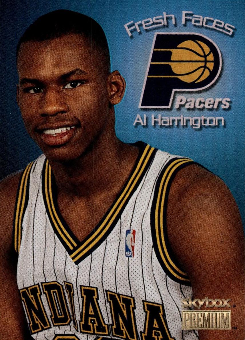 1998 Skybox Premium Al Harrington #3 card