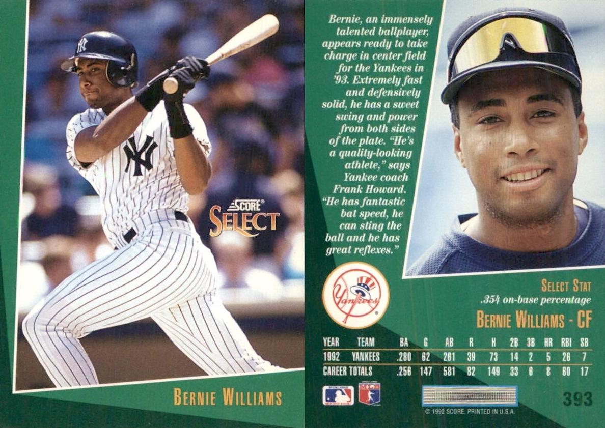 1993 Bernie Williams #393