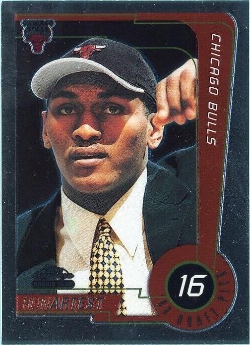 1999 Topps Chrome Ron Artest #113 card