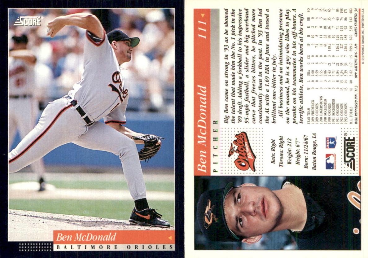 1994 Ben McDonald #111