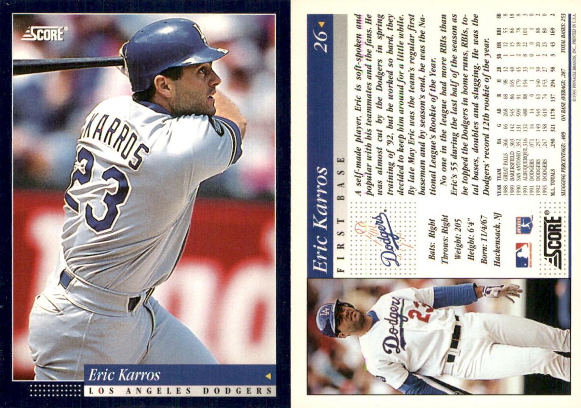 1993 Eric Karros #26
