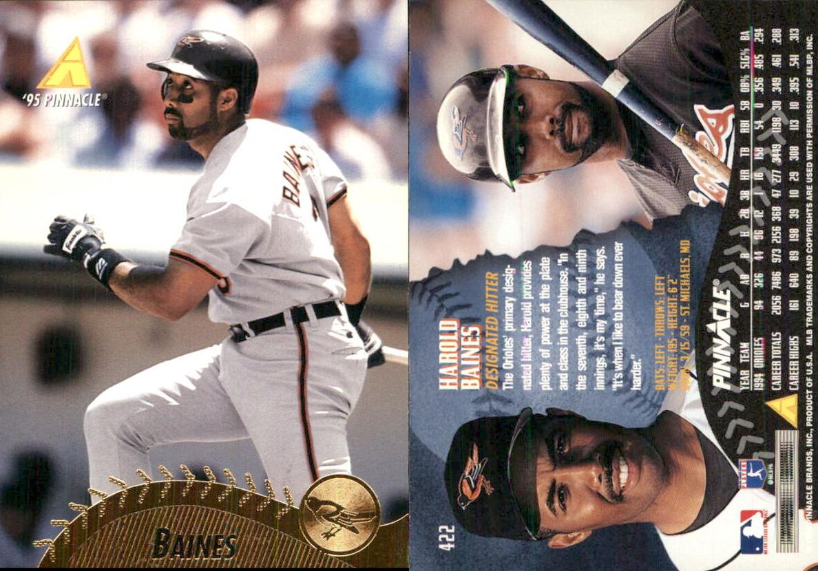1995 Harold Baines #422
