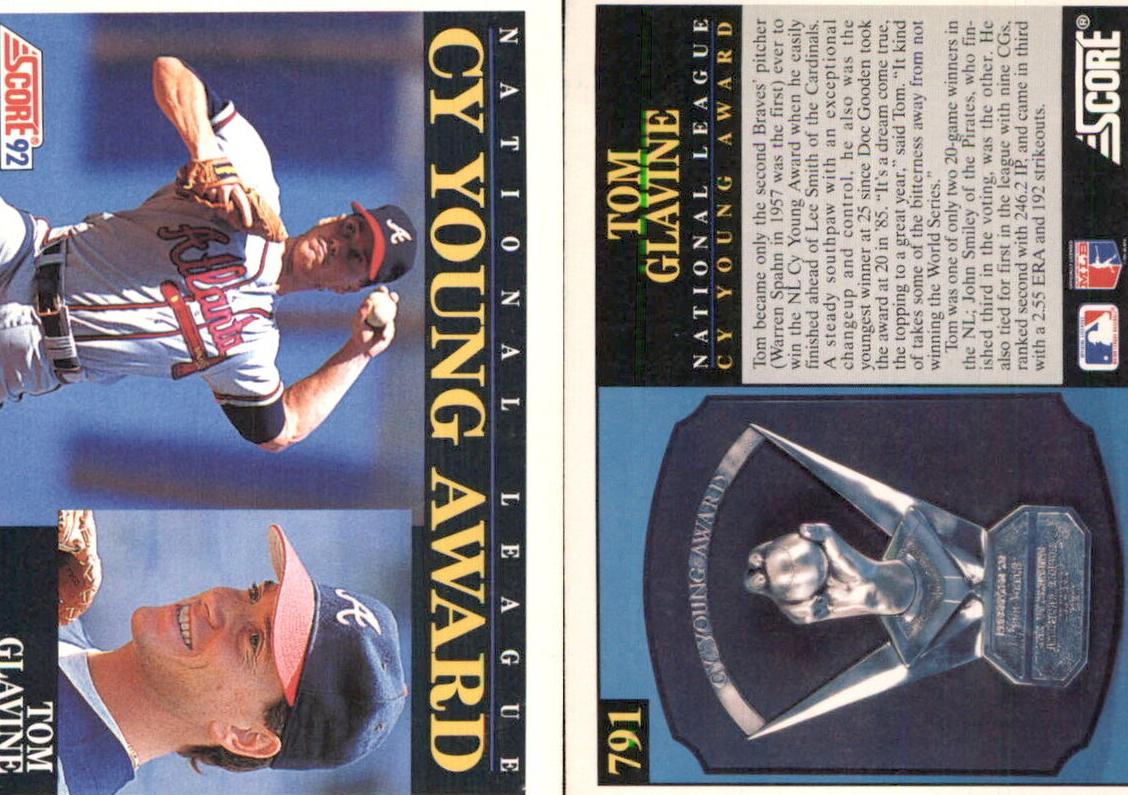 1992 Tom Glavine #791