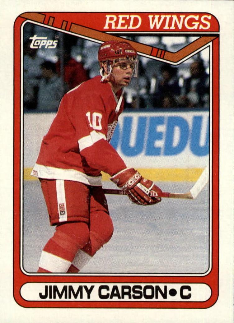 1990 Topps Jimmy Carson #231 card