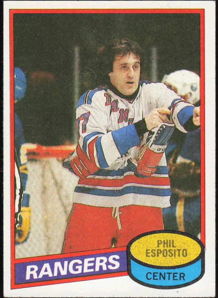1980 Topps Phil Esposito #100 card