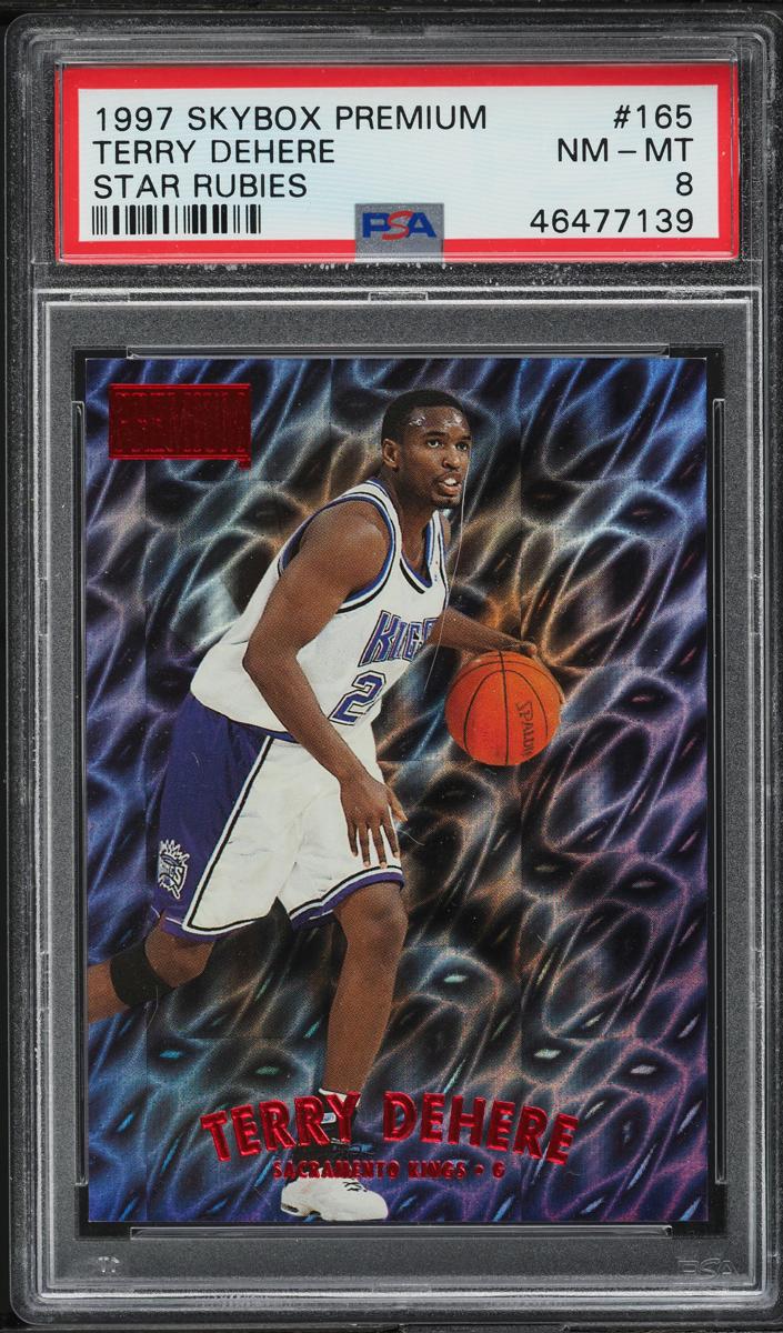 1997 Skybox Premium Terry Dehere #165 card