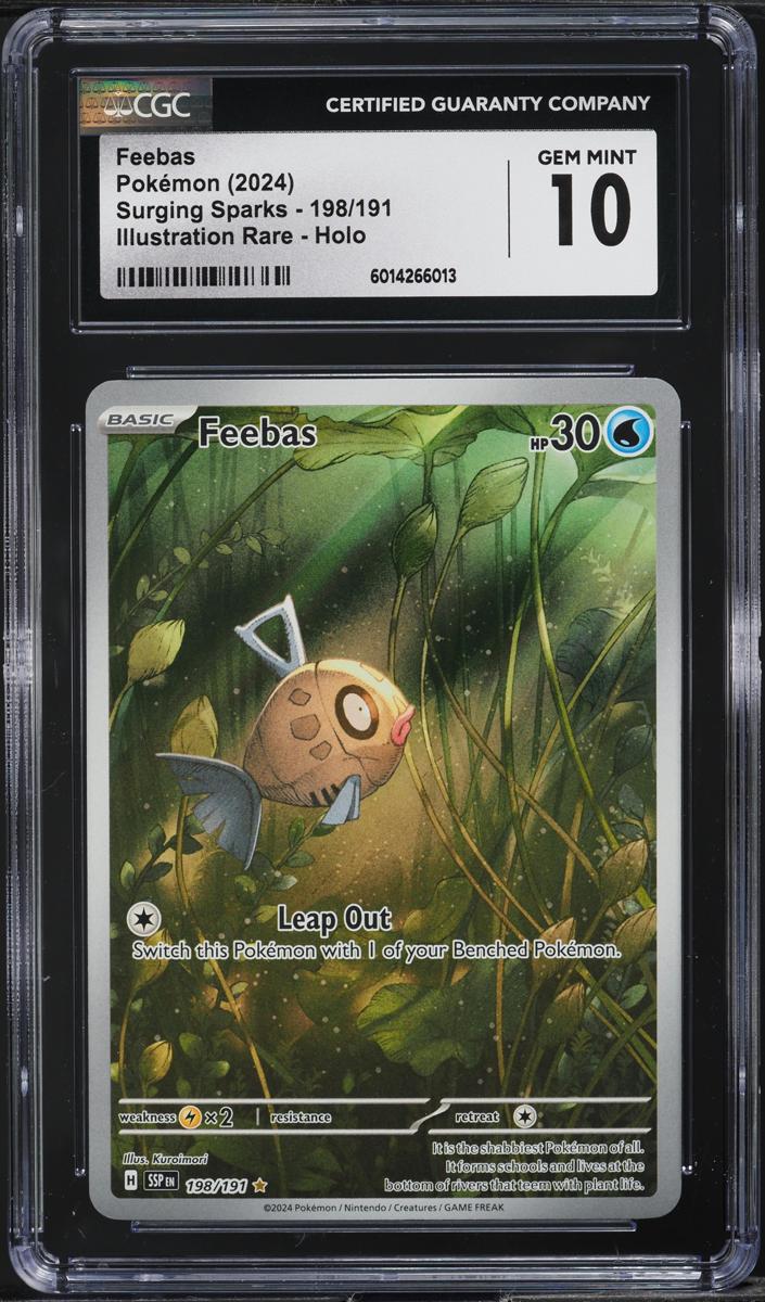 Feebas 2024 Pokemon Scarlet & Violet Surging Sparks