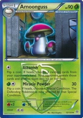 Amoonguss 2013 Pokemon Black & White Plasma Storm