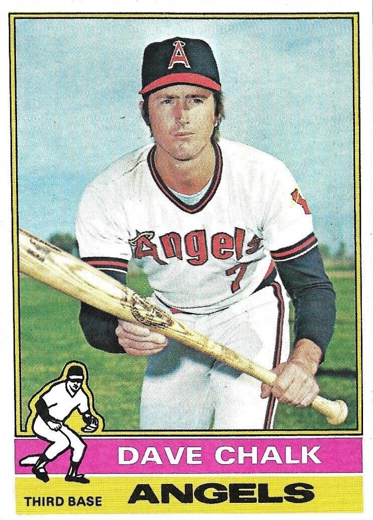 1976 Topps Dave Chalk #52 card