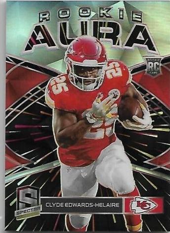 2020 Panini Spectra Clyde Edwards-Helaire #RA-20 card