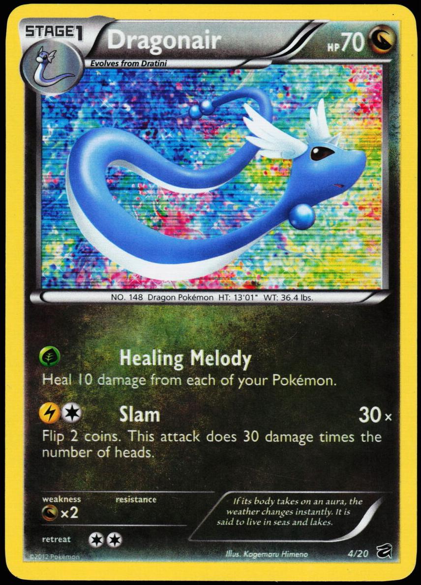 Dragonair 2012 Pokemon Black & White Dragon Vault