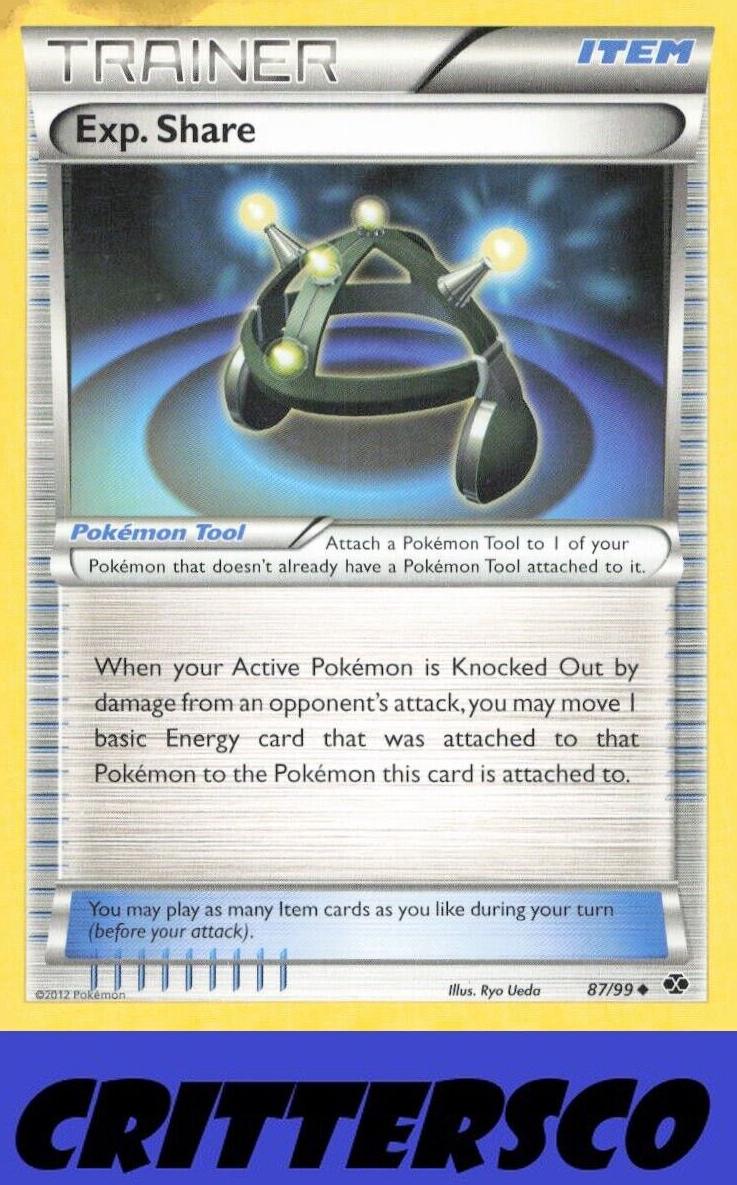 Exp. Share 2012 Pokemon Black & White Dragon Vault