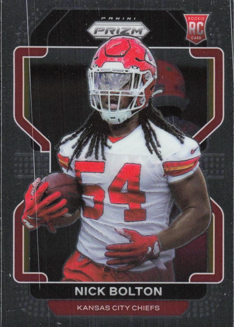 2021 Panini Prizm Nick Bolton #390 card