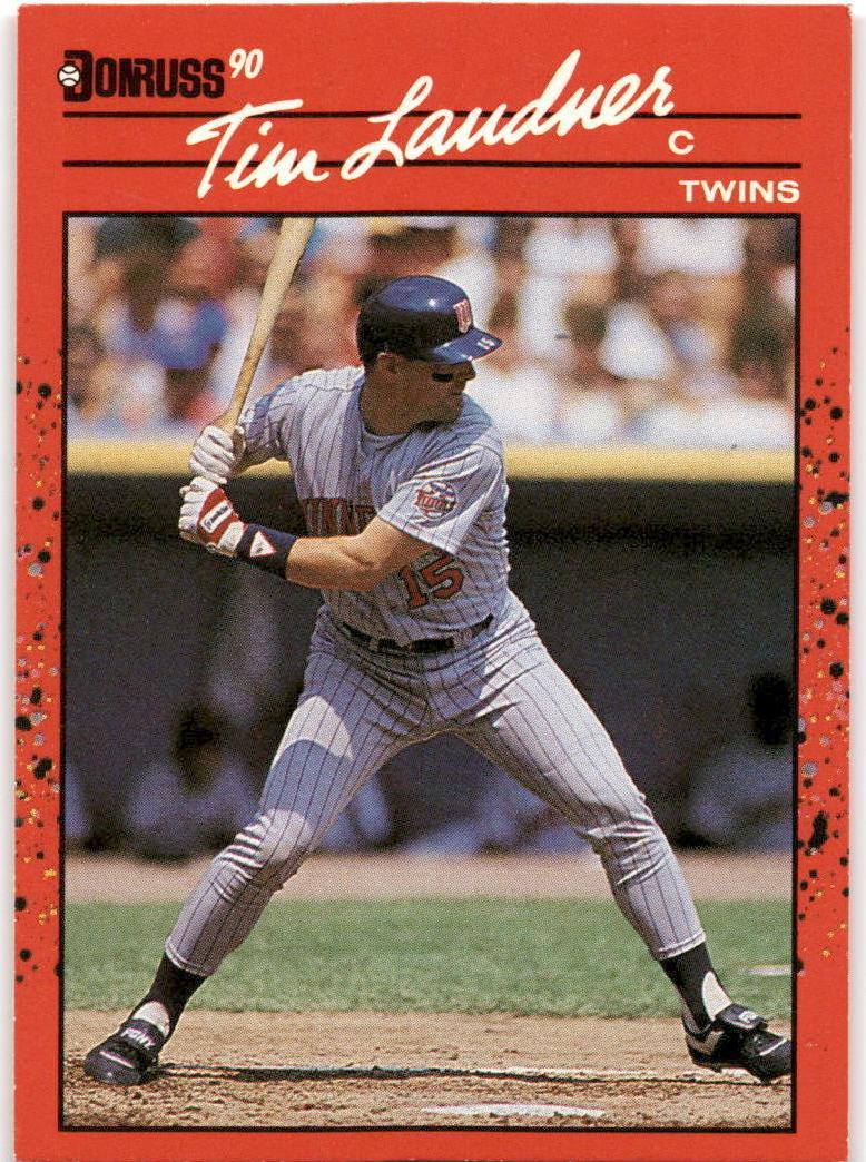 1990 Tim Laudner #419