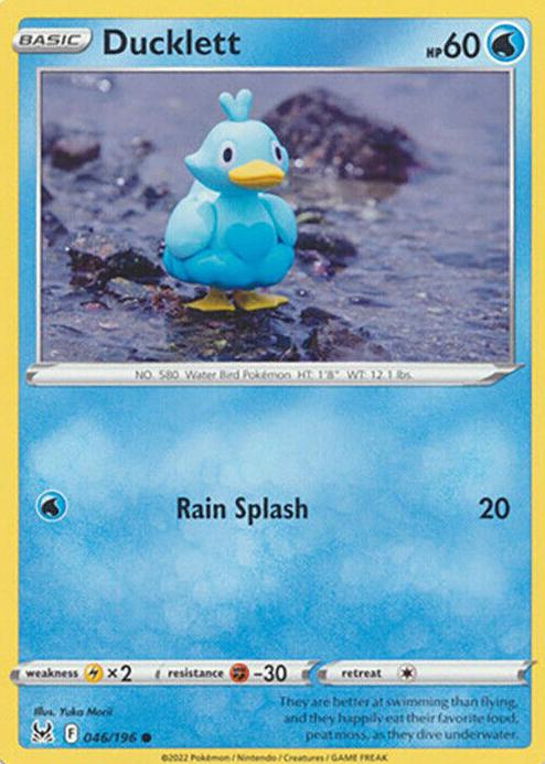 Ducklett 2022 Pokemon Lost Origin