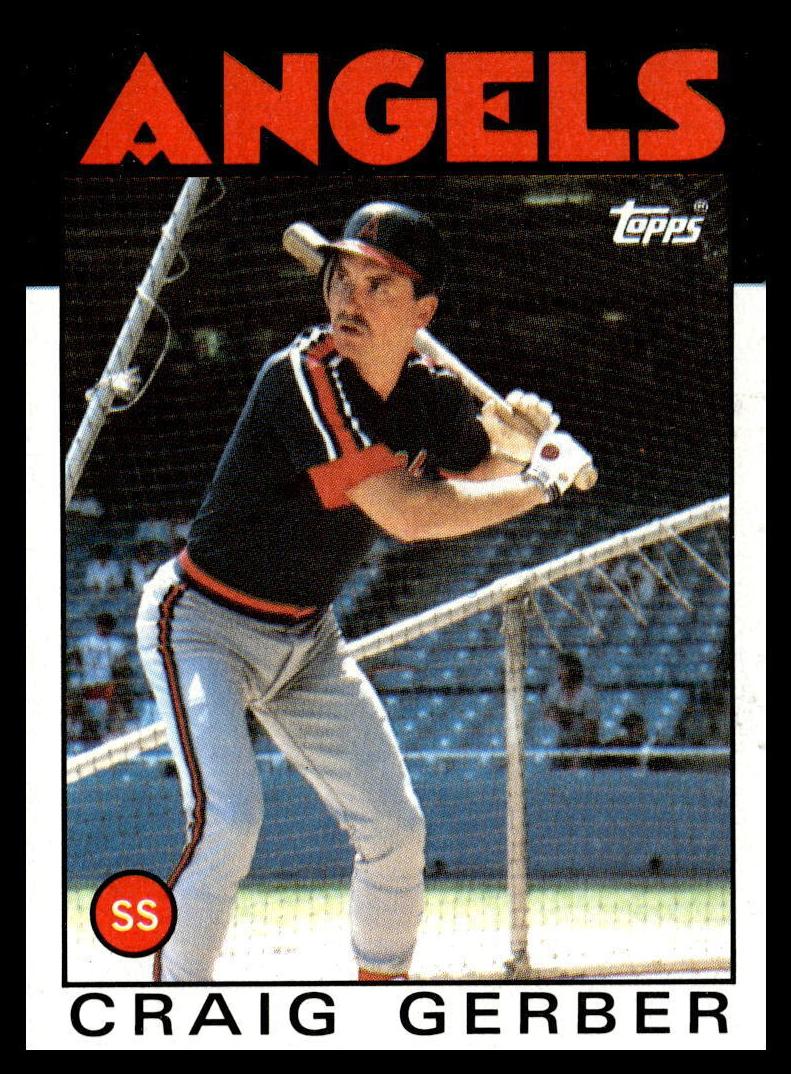1986 Craig Gerber #222