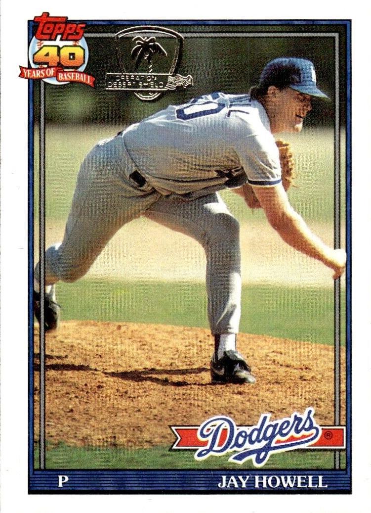 1991 Jay Howell #770