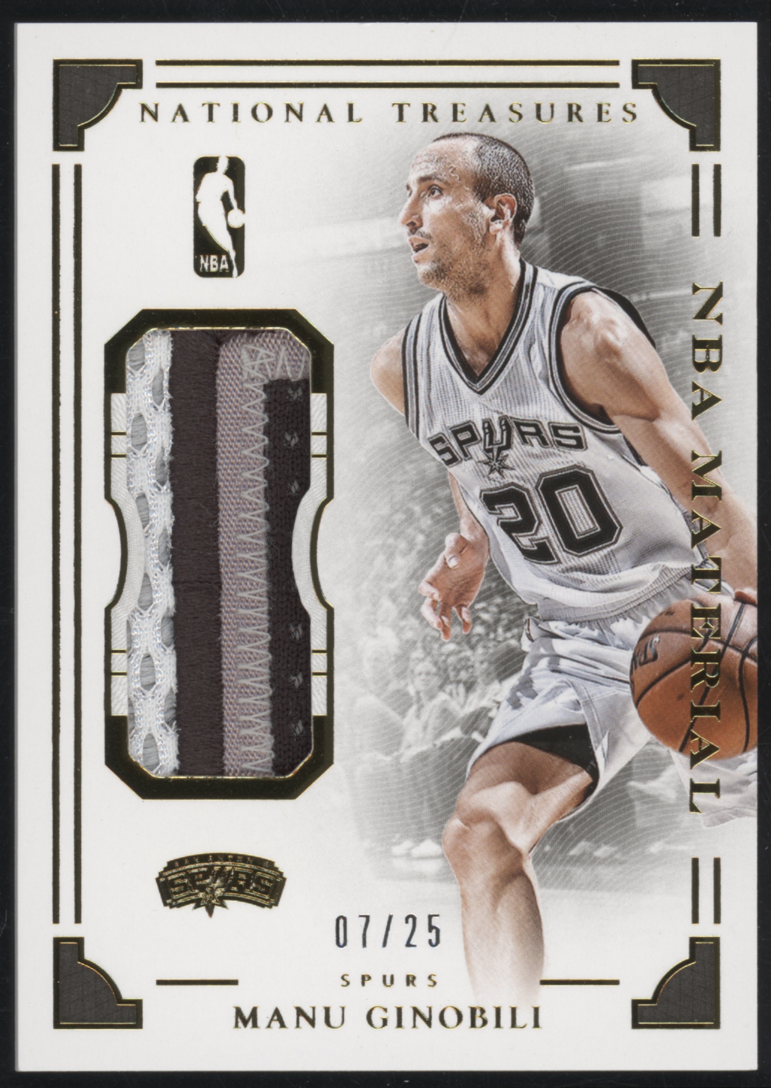 2015 Manu Ginobili [Prime] #25