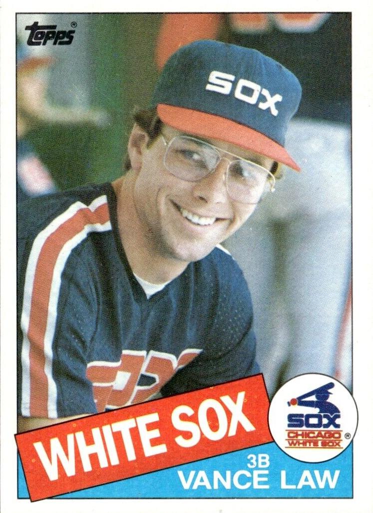 1985 Topps Vance Law #413 card