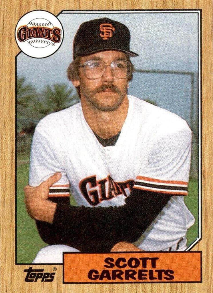 1987 Topps Scott Garrelts #475 card