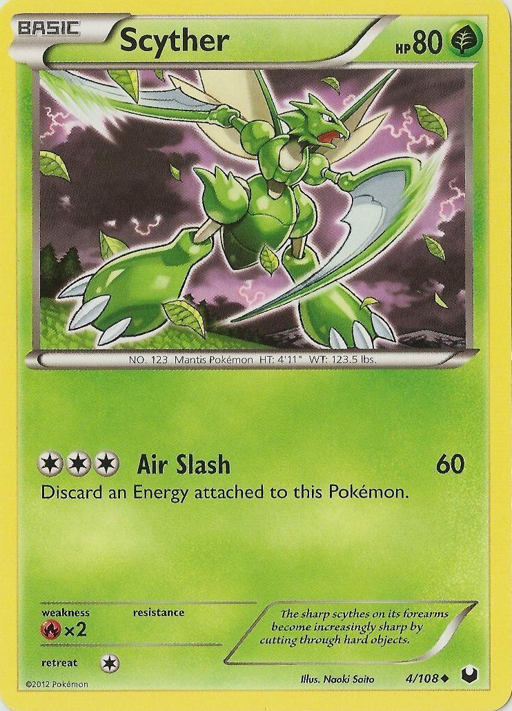 Scyther 2012 Pokemon Black & White Dark Explorers
