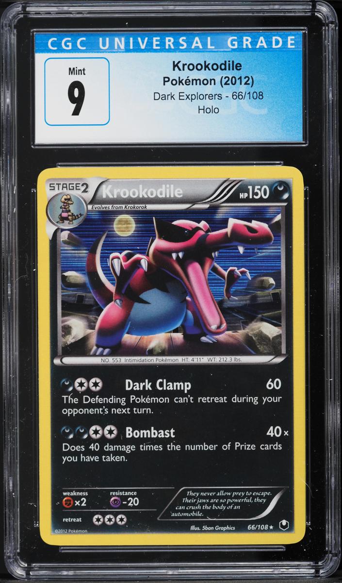 Krookodile 2012 Pokemon Black & White Dark Explorers