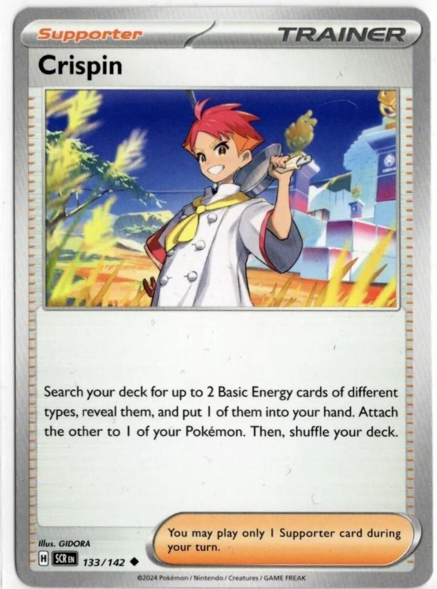 Crispin 2024 Pokemon Scarlet & Violet Stellar Crown