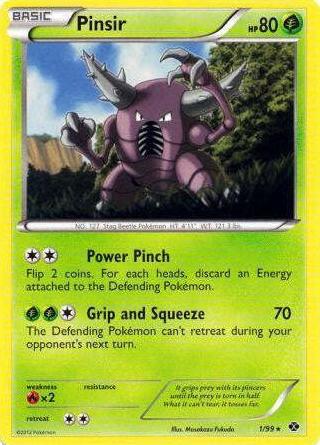 Pinsir 2012 Pokemon Black & White Next Destinies